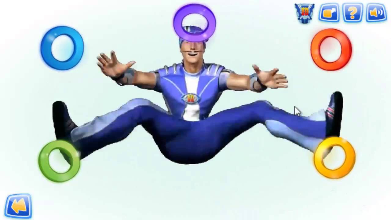 Sportacus Games Lazy Town